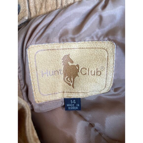 1980s Hunt Club Cognac Long Suede Leather / Suede Boho Skirt - Picture 8 of 9